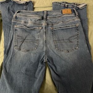 American Eagle Outfitters Light Blue Boot Cut Jeans